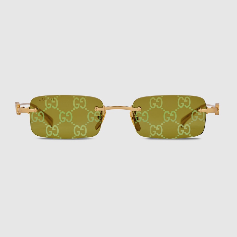 Rectangular frame sunglasses - Image 1